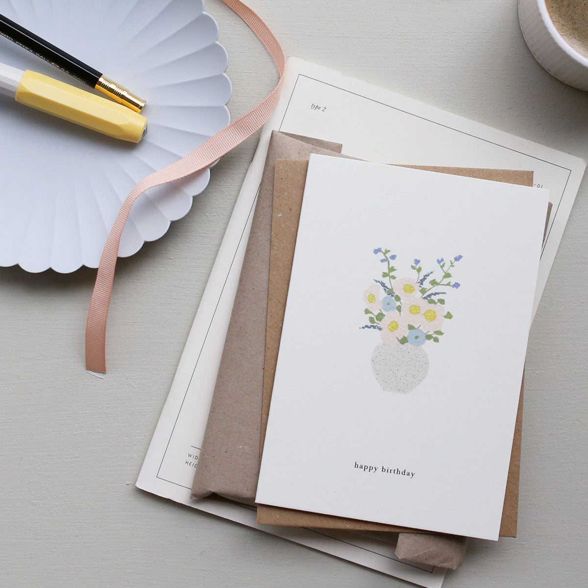 KORT // BIRTHDAY FLOWERS