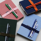 NOTEBOOK PEN STRAP A5 // OXFORD BLUE