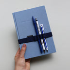 NOTEBOOK PEN STRAP A5 // OXFORD BLUE