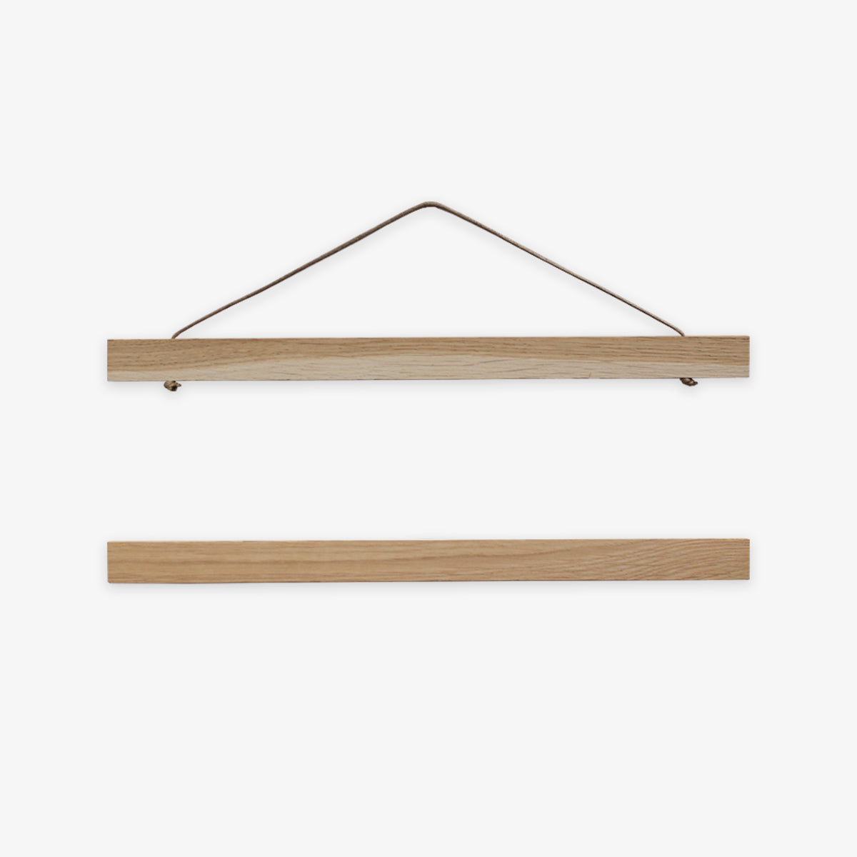 EGETRÆSRAMME MED MAGNETER // 51 CM