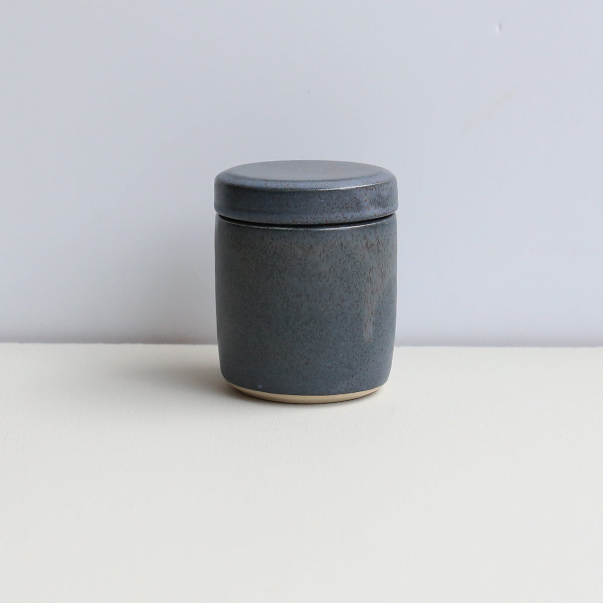 ODA SMALL LIDDED JAR // BLUE