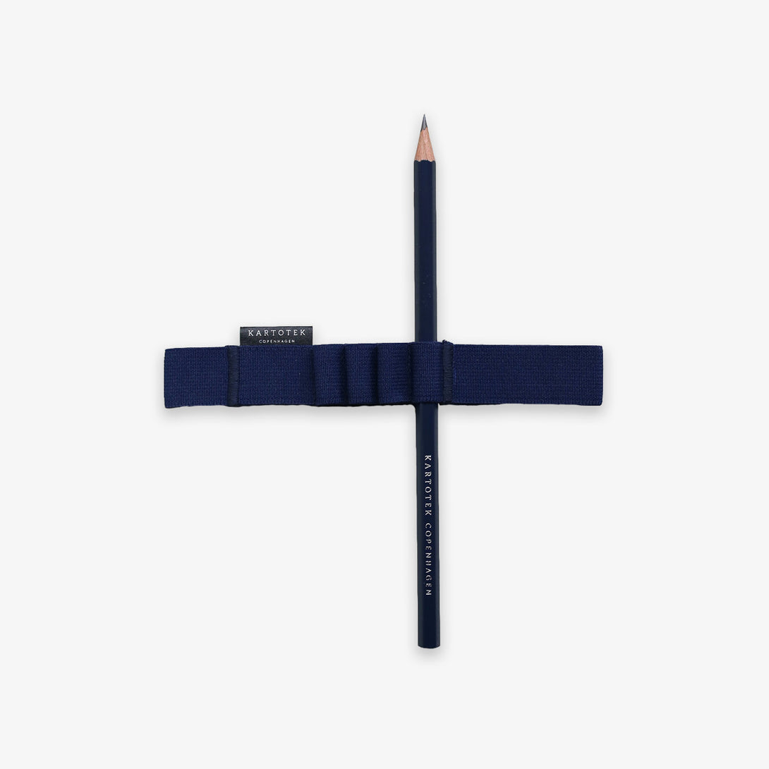 PEN STRAP A5 // OXFORD BLUE – Kartotek Copenhagen