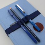 NOTEBOOK PEN STRAP A5 // OXFORD BLUE
