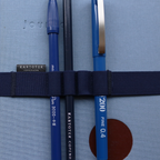 NOTEBOOK PEN STRAP A5 // OXFORD BLUE