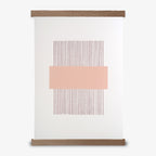 PRINT A3 LINES // BLUSH + OAK FRAME