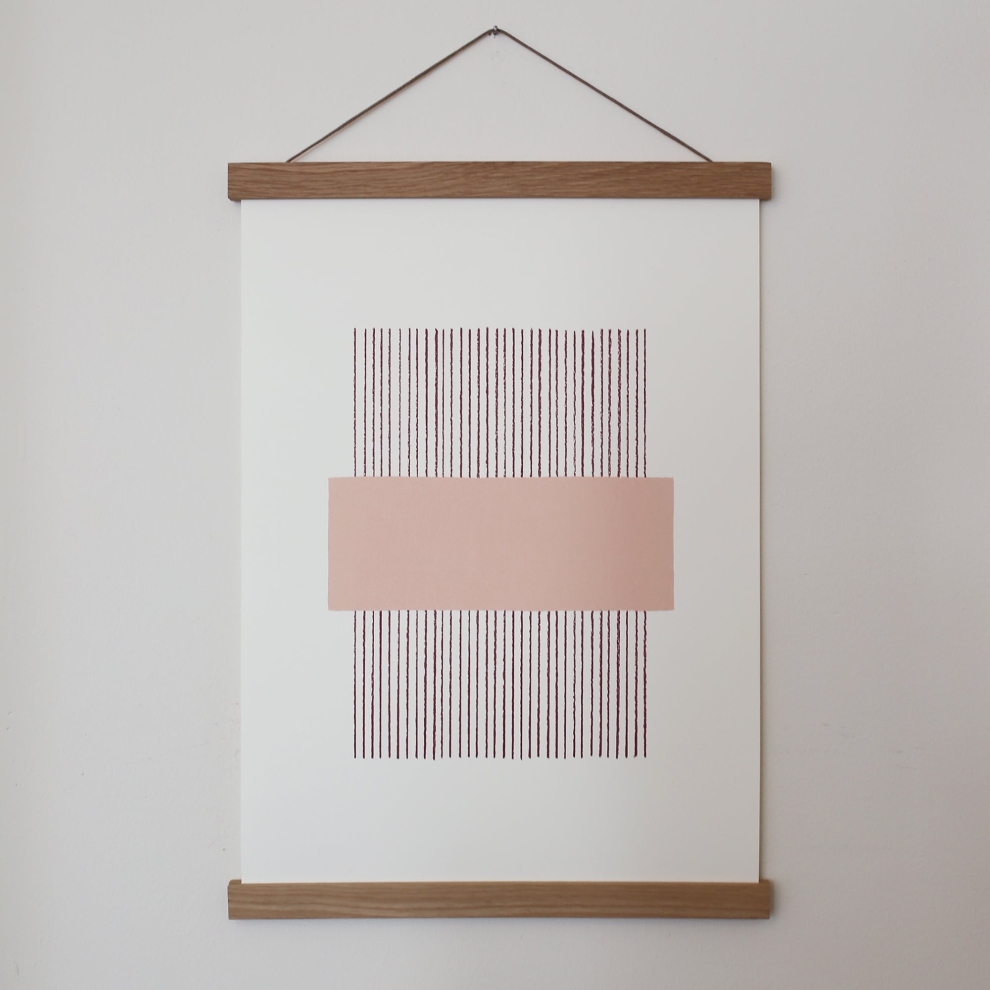 A3 PLAKAT LINES // BLUSH