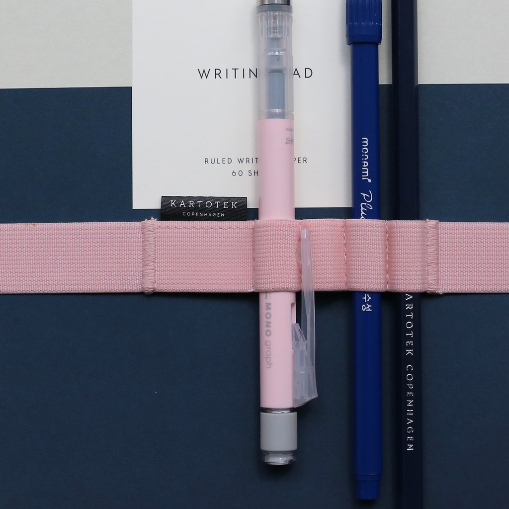 NOTEBOOK PEN STRAP A5 // PINK