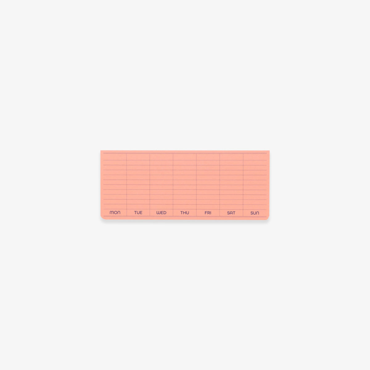 STICKY NOTESBLOK UGEPLANNER // PINK