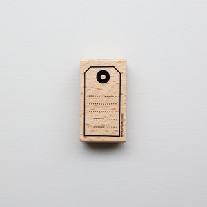 RUBBER STAMP // MANILA TAG
