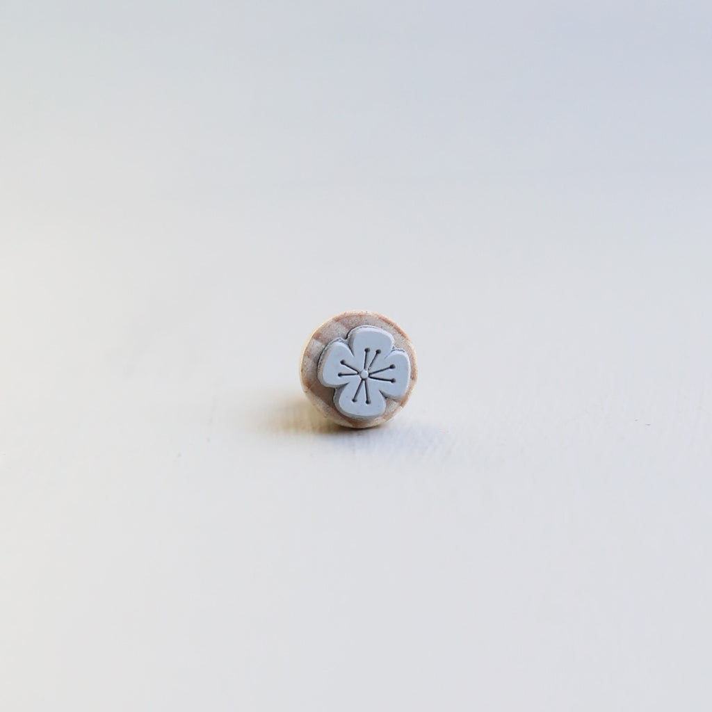 MINI RUBBER STAMP // PANSY