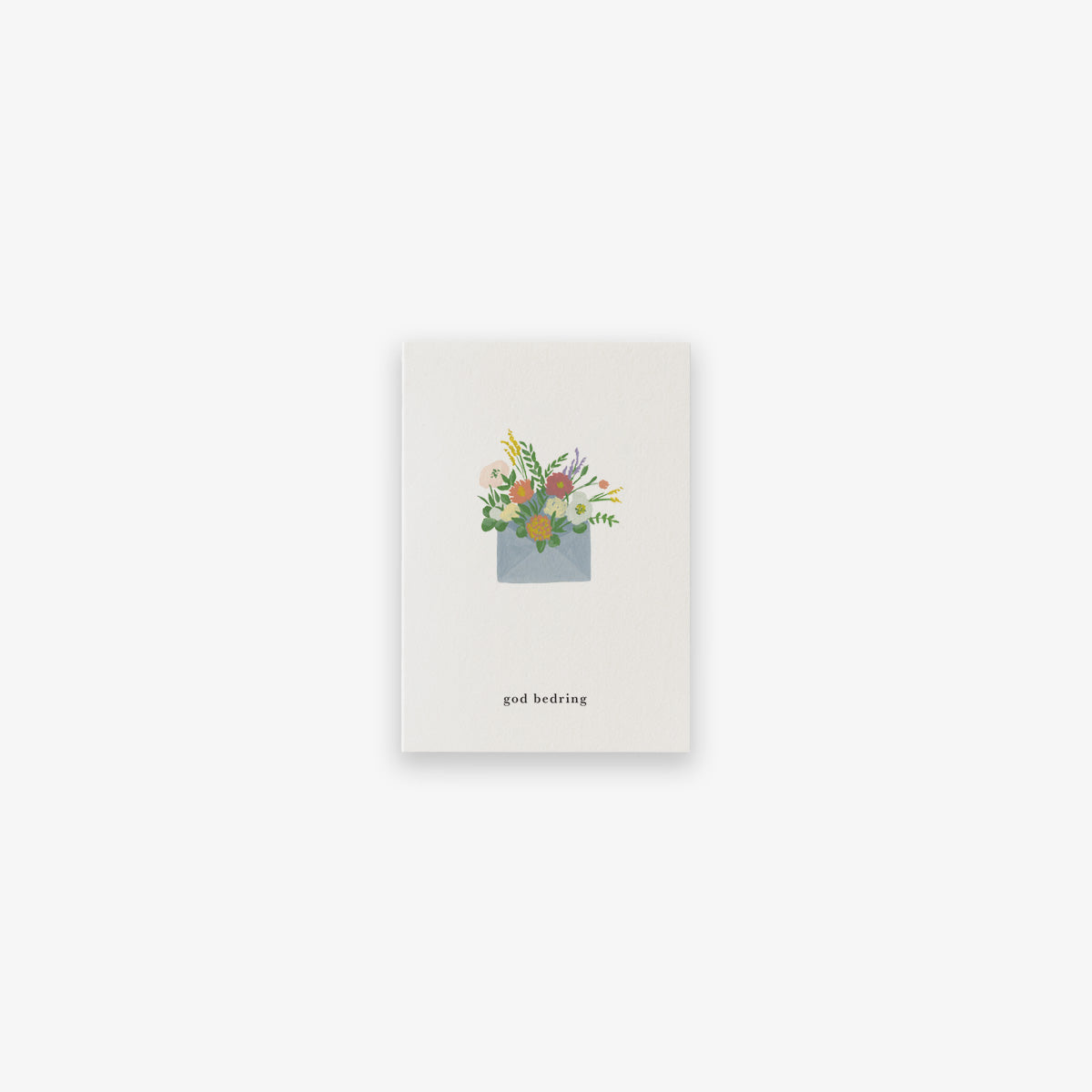 SMALL GREETING CARD // BLOMSTERKUVERT II (DANISH)
