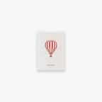SMALL GREETING CARD // LUFTBALLON (DANISH)