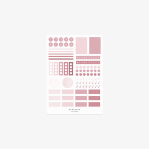 PLANNING STICKERS // ROSE