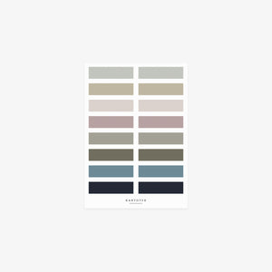 RECTANGLES STICKERS // HARVEST
