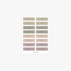 RECTANGLES STICKERS // GET ORGANIZED