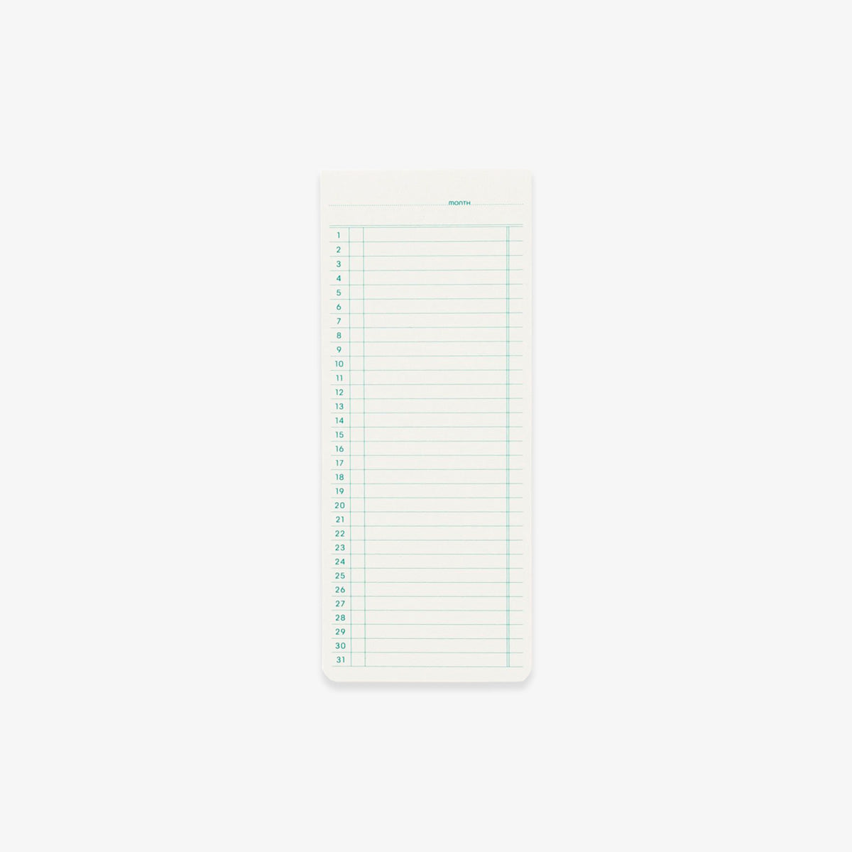 STICKY MEMO PAD // MONTHLY PLANNER