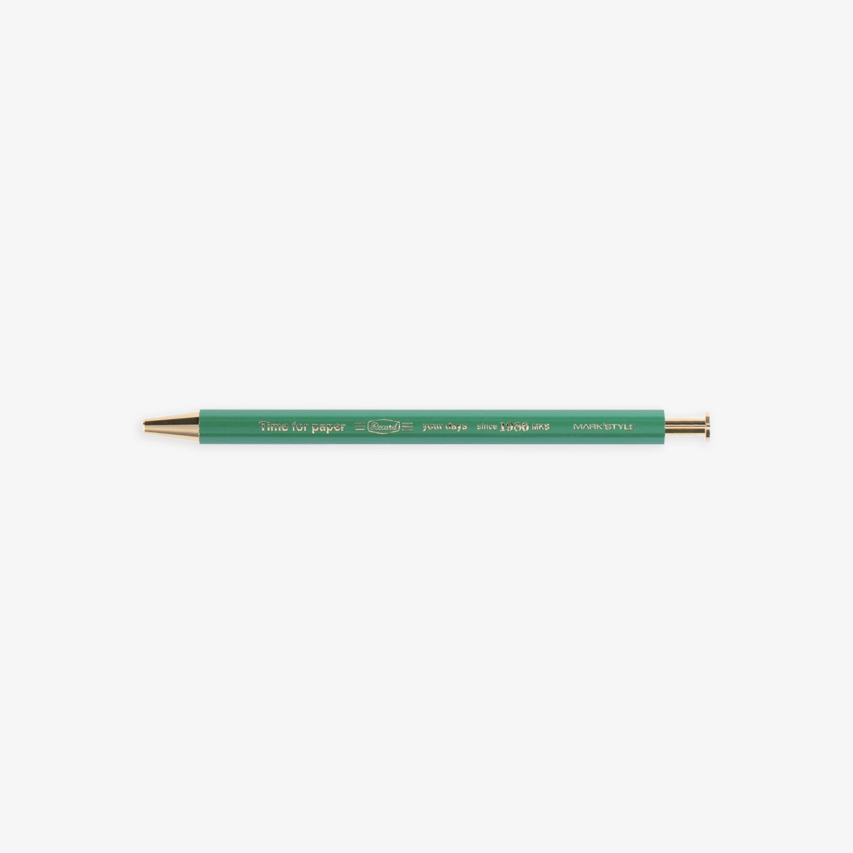 TIME FOR PAPER PENCIL BALL GEL PEN 0.5mm // GREEN