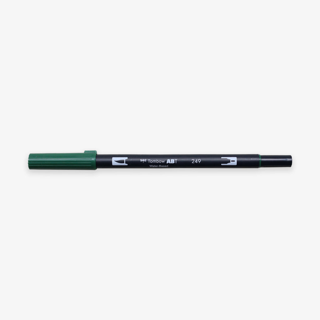 ABT DUAL BRUSH PEN // HUNTER GREEN