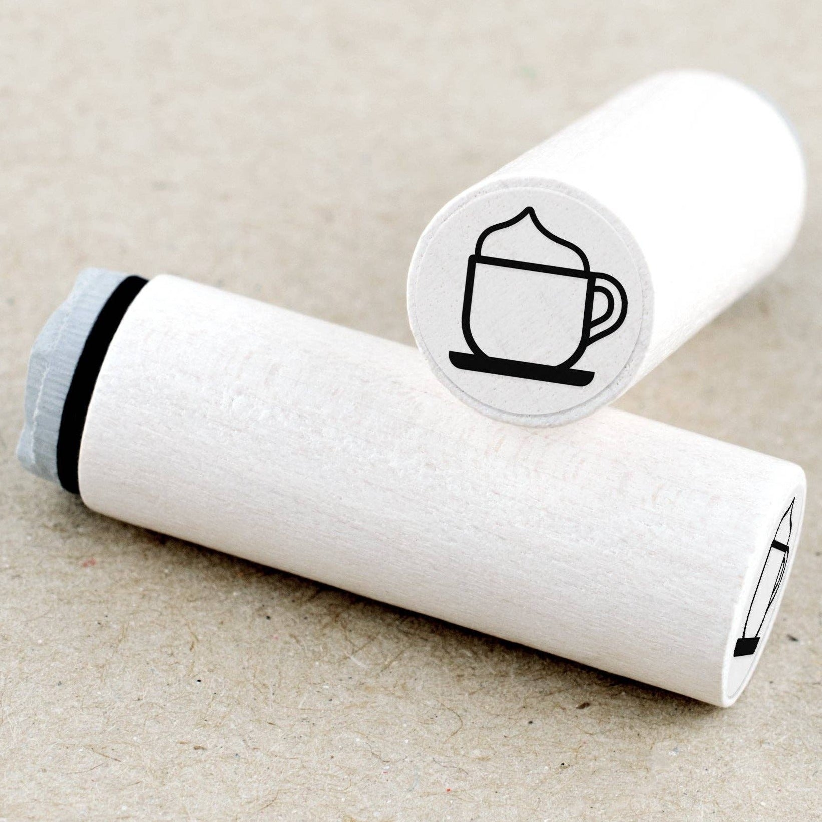 MINI STEMPEL // KAFFE MED MÆLK